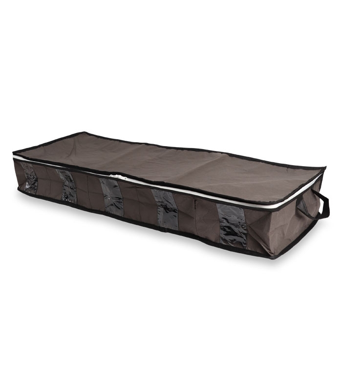 نظم دهنده زیر تختی کد 366 ابعاد 15×34×97 سانتی ‌متر دودی