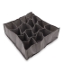 نظم دهنده کشو سایز 11×34×34 سانتی متر خاکستری