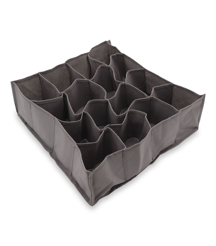 نظم دهنده کشو سایز 11×34×34 سانتی متر خاکستری