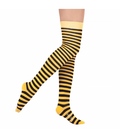 جوراب Alter Socks بالا زانو زرد و مشکی