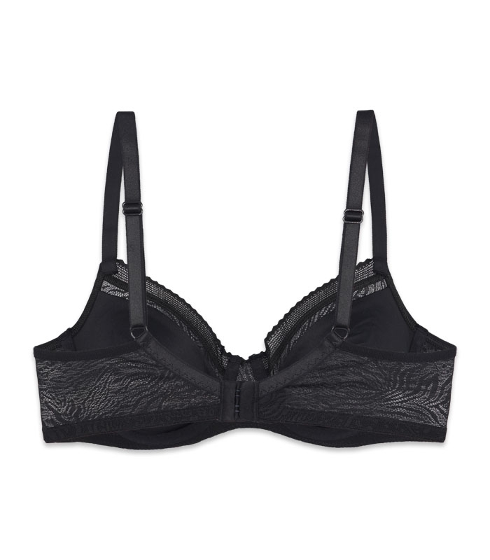 سوتین Neev نیو میکرو فایبر و دانتل کد 2430 مشکی Black