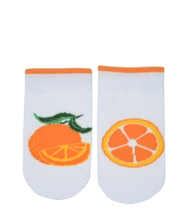 جوراب بچگانه پاآرا طرح پرتقال