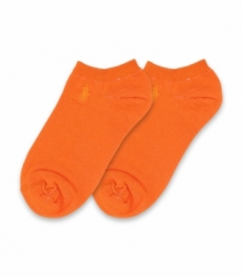 جوراب مچی گلدوزی طرح Polo نارنجی