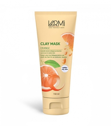 ماسک پاکسازی کننده مناسب پوست مختلط تا چرب Varmi وارمی حاوی کپسول‌های ویتامین سی - حجم 150 میلی لیتر