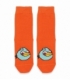 جوراب نیم ساق بچگانه نانو پاآرا کد 703 طرح Angry Birds نارنجی