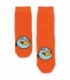 جوراب نیم ساق بچگانه نانو پاآرا کد 703 طرح Angry Birds نارنجی