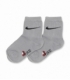 جوراب نیم ساق بچگانه نانو پاآرا کد 703 طرح Nike خاکستری