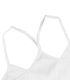 ست شلوار و تاپ بندی Neev نیو ساتن کد 4404 سفید White