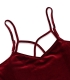لباس راحتی تاپ و شورتک مخمل Neev نیو کد 4605 زرشکی Wine