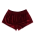 لباس راحتی تاپ و شورتک مخمل Neev نیو کد 4605 زرشکی Wine