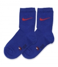 جوراب نیم ساق بچگانه نانو پاآرا کد 703 طرح Nike قرمز آبی نفتی