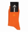 جوراب ساقدار کش انگلیسی گلدوزی طرح Adidas نارنجی