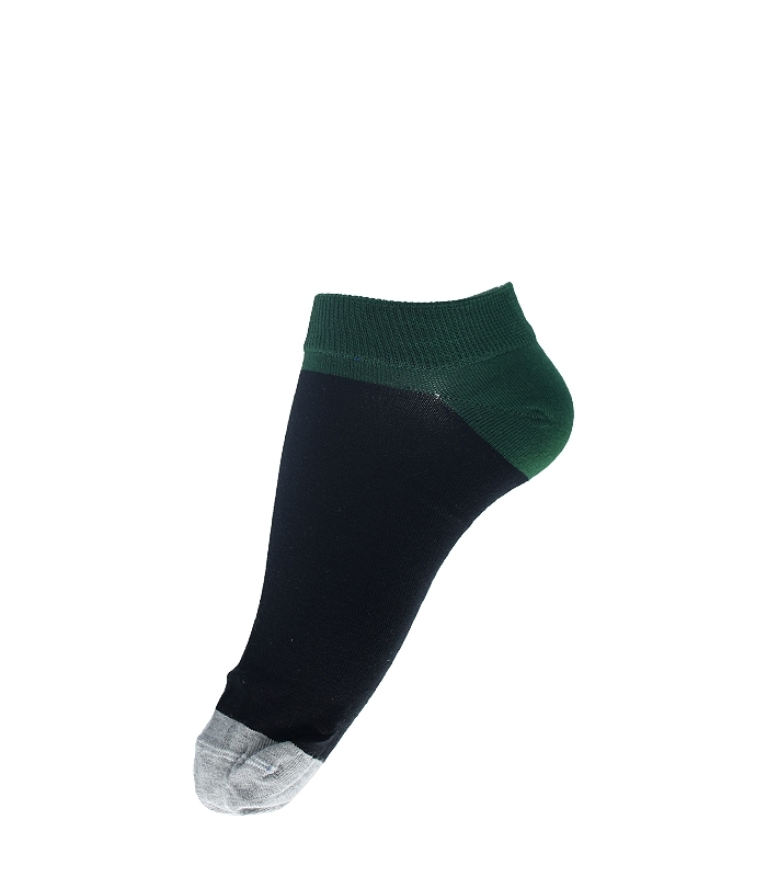 جوراب مچی فانی ساکس طرح سه رنگ مشکی کد 618