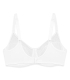 سوتین Neev نیو میکرو نخ و دانتل کد 2428 سفید White