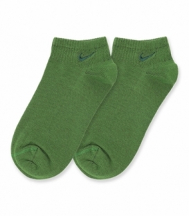 جوراب مچی کش انگلیسی گلدوزی طرح Nike سبز