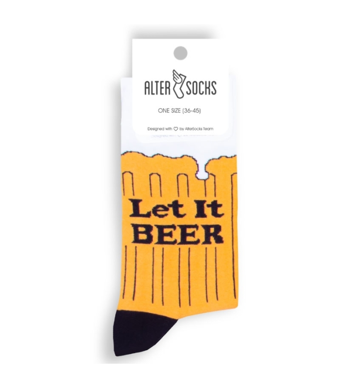 جوراب Alter Socks طرح Let it Beer