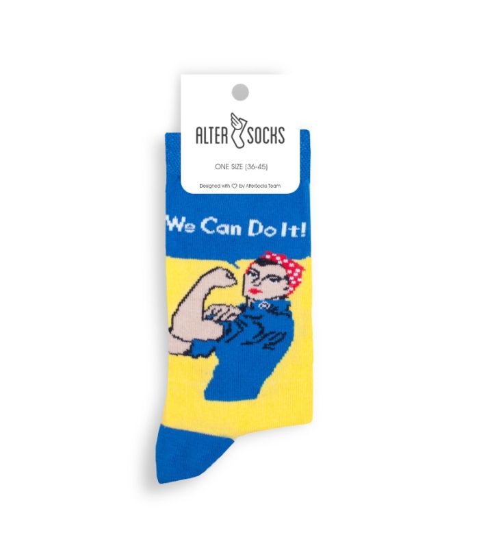 جوراب Alter Socks طرح We can do it
