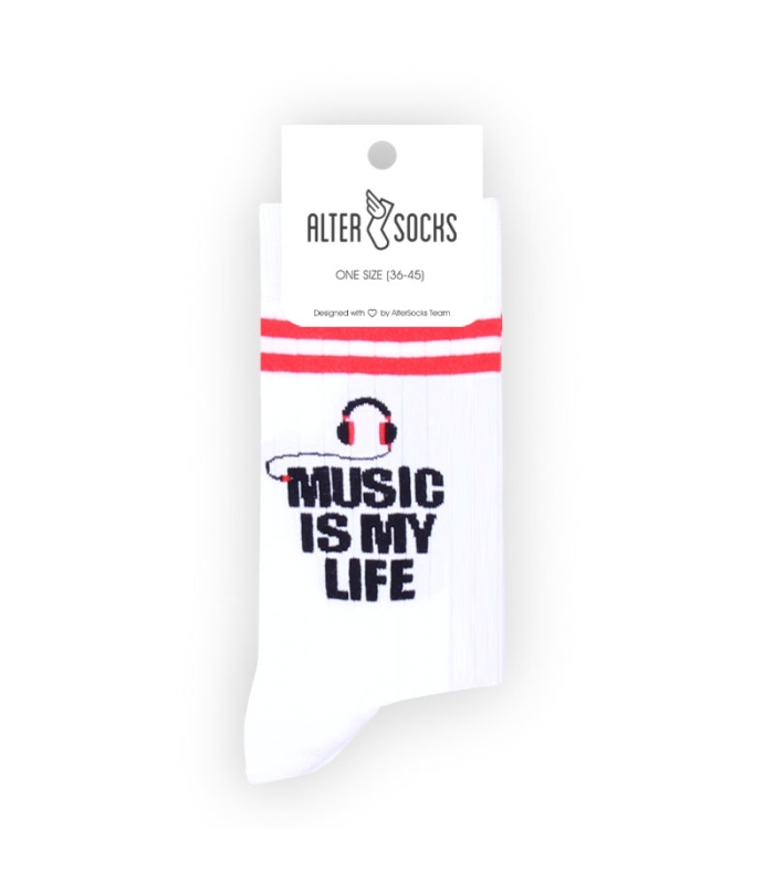 جوراب Alter Socks طرح موسیقی زندگی منه