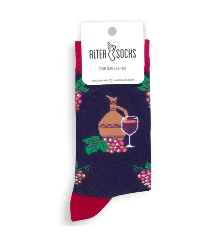 جوراب Alter Socks طرح نوشیدنی گرجستانی