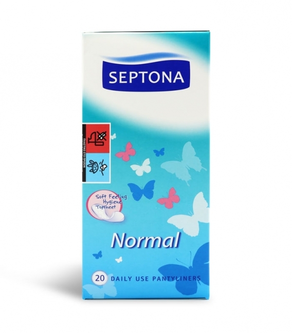 پک پد بهداشتی روزانه خیلی نازک Septona سپتونا مدل Normal - بسته 3 عددی