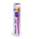 مسواک برس متوسط AllWhite آل وایت مدل Healthy Clean کد 608 دارای درپوش بنفش