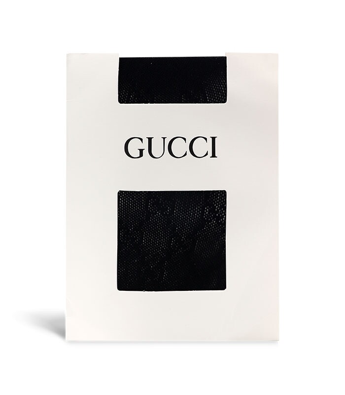 جوراب شلواری زنبوری طرح Gucci مشکی