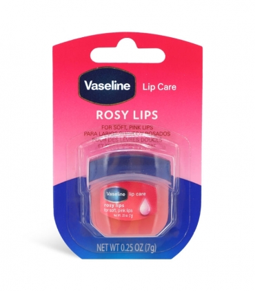 بالم لب مرطوب کننده Vaseline وازلین مدل Rosy Lips - وزن 7 گرم