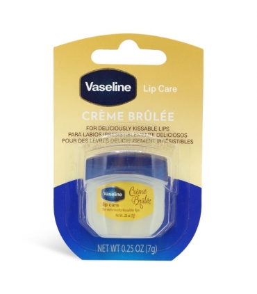 بالم لب مرطوب کننده Vaseline وازلین مدل Crème Brulee - وزن 7 گرم
