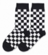 جوراب ساقدار Patook پاتوک طرح شطرنجی سفید مشکی