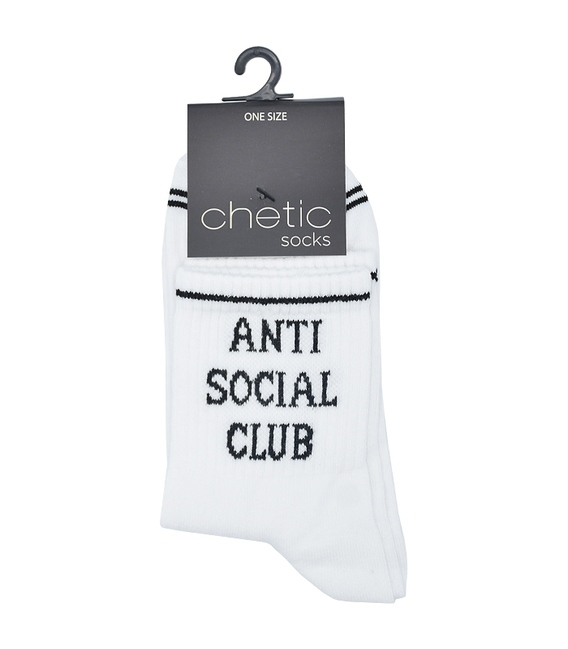 جوراب Chetic طرح Anti Social Club