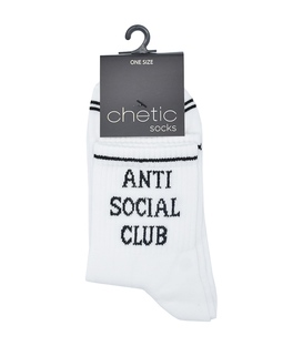 جوراب نیم ساق Chetic چتیک طرح Anti Social Club