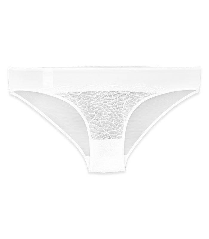 شورت زنانه اسلیپ حریر و دانتل Neev نیو کد 2031 نباتی Ivory