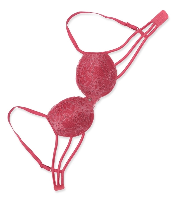 سوتین Neev نیو کاپدار فنردار دانتل کد 2047 گیلاسی Cherry