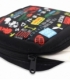 کیف نوار بهداشتی زیپ ‌دار Hippo هیپو ابعاد 13×13 طرح Friends مشکی