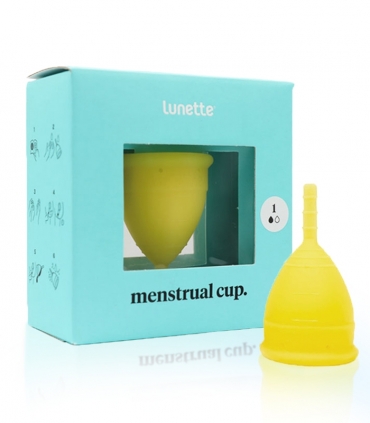 کاپ قاعدگی Lunette لونت زرد