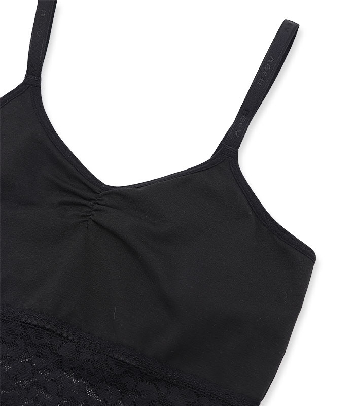 نیم تنه Neev نیو نخ و دانتل کد 6207 مشکی Black