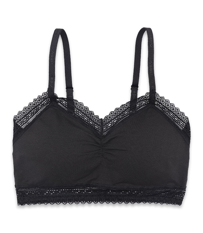 نیم تنه Neev نیو کاپدار نخ و دانتل کد 6208 مشکی Black