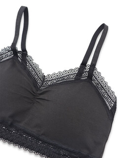نیم تنه Neev نیو کاپدار نخ و دانتل کد 6208 مشکی Black