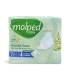 نوار بهداشتی بالدار خیلی نازک مشبک مولپد Molped مدل Ultra آلوئه ورا خیلی بزرگ کد 421 - بسته 7 عددی