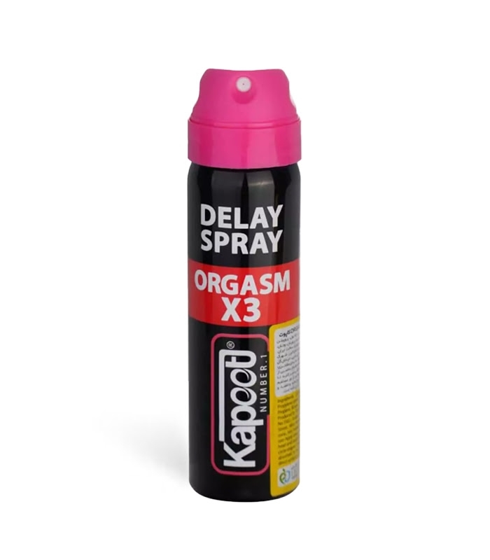 اسپری تاخیری کاپوت Kapoot مدل Orgasm X3 - حجم 65 میلی لیتر