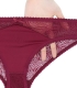 شورت زنانه اسلیپ میکروفایبر و دانتل Neev نیو کد 844 زرشکی Rose