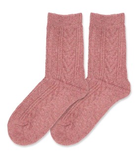 جوراب پشمی ساقدار طرح ژاکارد F