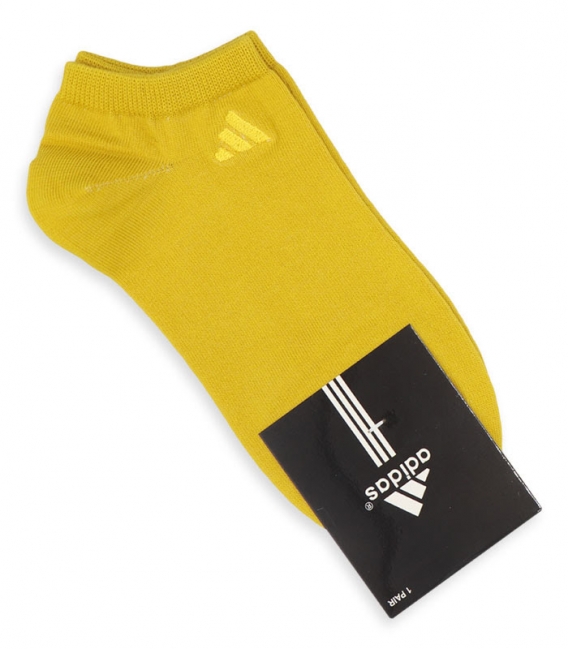 جوراب مچی گلدوزی طرح Adidas طیف زرد