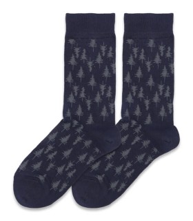 جوراب ساقدار Barcode بارکد طرح درخت کاج 