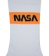 جوراب ساقدار Chetic چتیک طرح Nasa سفید نارنجی