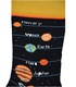 جوراب ساق دار Chetic طرح منظومه شمسی مشکی