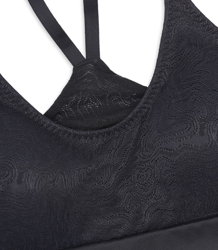 نیم تنه Neev نیو کاپدار دانتل کد Clara مشکی Black