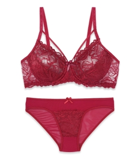 ست شورت و سوتین دانتل فنردار ایزابلا کد 610