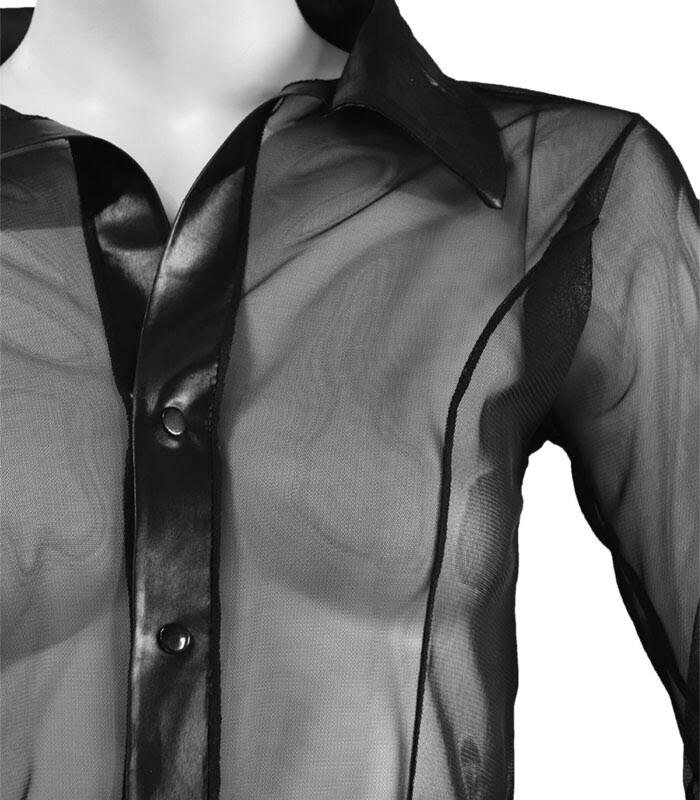 ست شلوار و شورت لامبادا و بلوز یقه دار توری Love Secret لاو سکرت کد 7754
