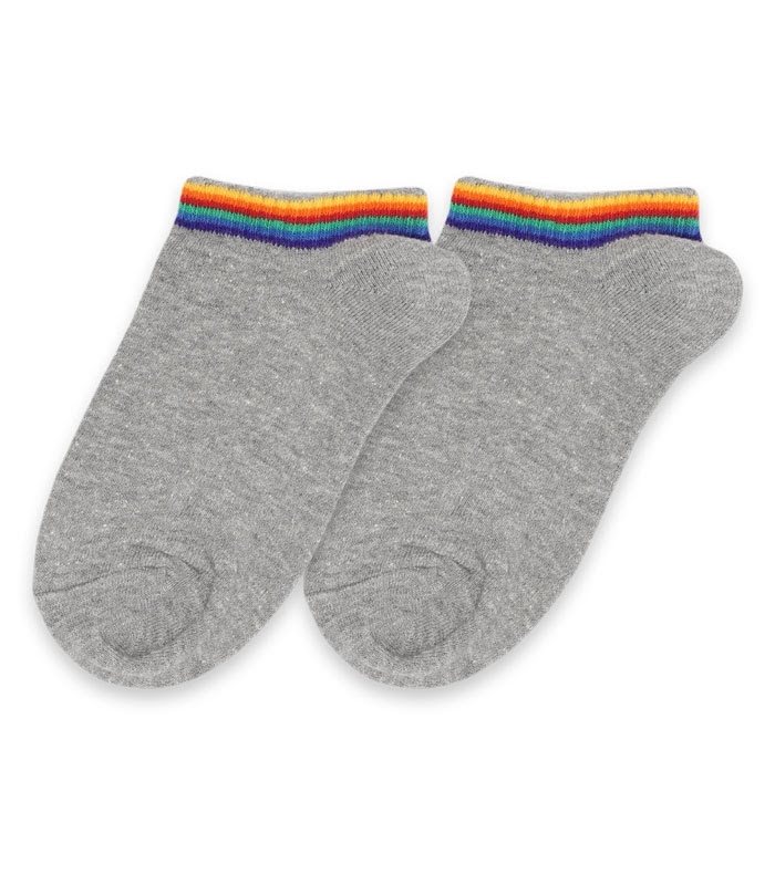 جوراب مچی Calze Land کالزی لند طرح رنگین کمانی